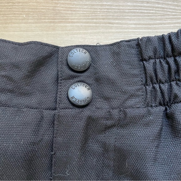 Coltech women’s Ski Snowboard Nylon black pants size 10 made in Korea - Picture 6 of 8